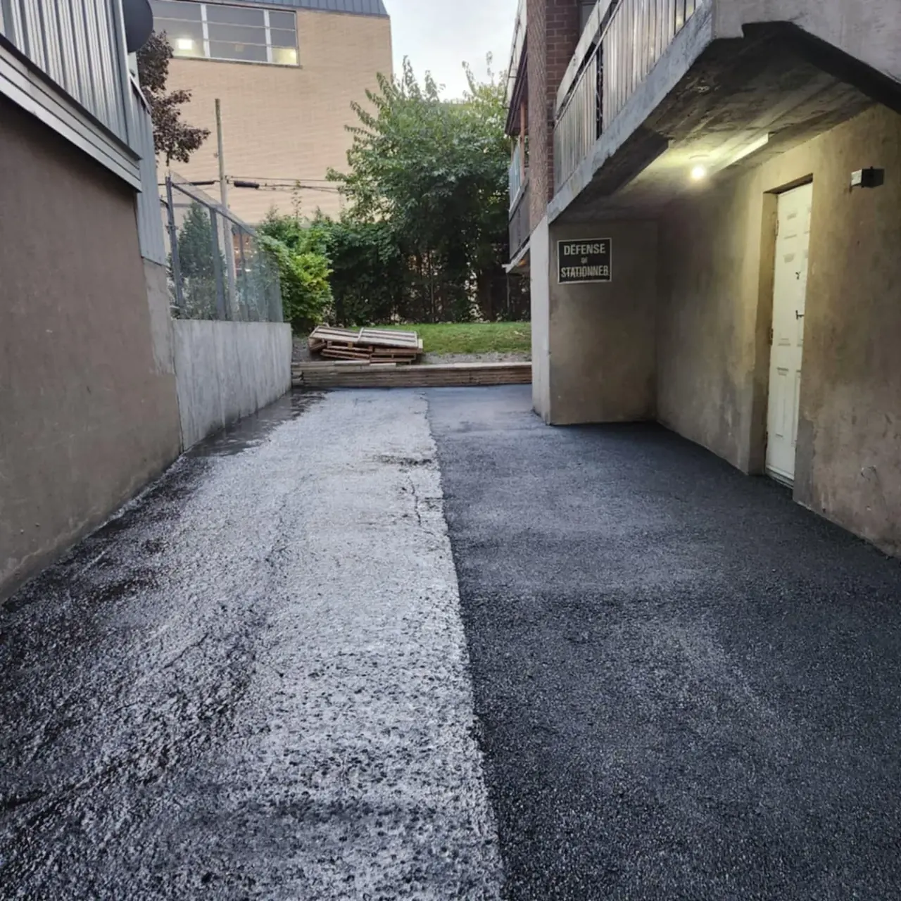 Réalisation de asphalte — vue 3