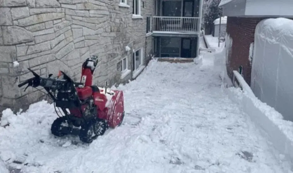 Réalisation de déneigement — vue 3